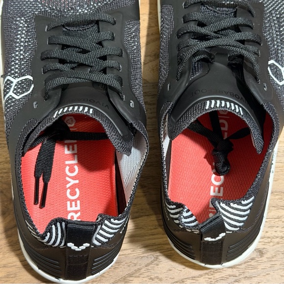 Vivobarefoot Men’s 44 Obsidian Geo Racer Knit Barefoot Shoes Performance Running - Picture 6 of 7
